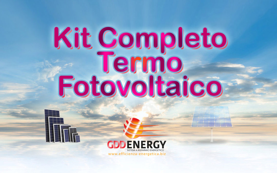 Kit Termo Fotovoltaico